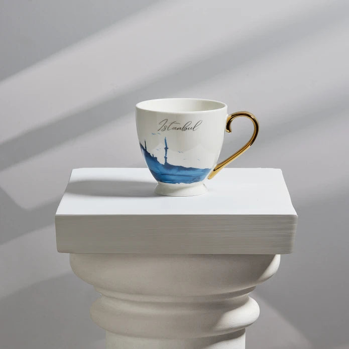 Karaca Harem Mug 153.03.06.4666 - Mugs - ebarza Furniture UAE | Shop Modern Furniture in Abu Dhabi & Dubai - مفروشات ايبازرا في الامارات | تسوق اثاث عصري وديكورات مميزة في دبي وابوظبي