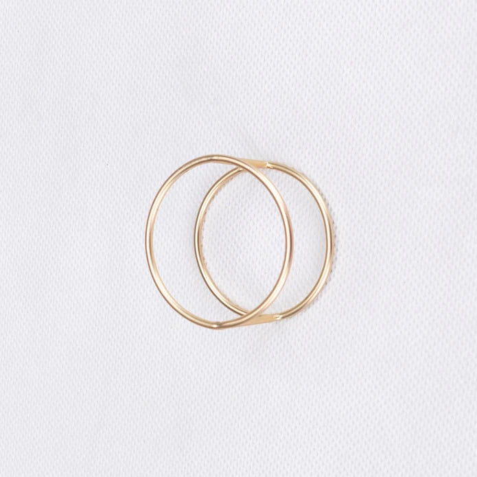 Karaca Home 3D Geometry 4-Piece Napkin Ring 300.22.02.0485 - Napkin Rings - ebarza Furniture UAE | Shop Modern Furniture in Abu Dhabi & Dubai - مفروشات ايبازرا في الامارات | تسوق اثاث عصري وديكورات مميزة في دبي وابوظبي