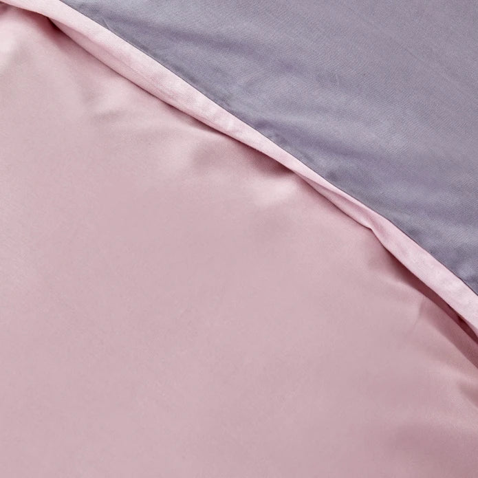 Karaca Home Basic Dried Rose Dark Gray Double Sided Double Duvet Cover Set 200.18.01.0687 - Bedding - ebarza Furniture UAE | Shop Modern Furniture in Abu Dhabi & Dubai - مفروشات ايبازرا في الامارات | تسوق اثاث عصري وديكورات مميزة في دبي وابوظبي