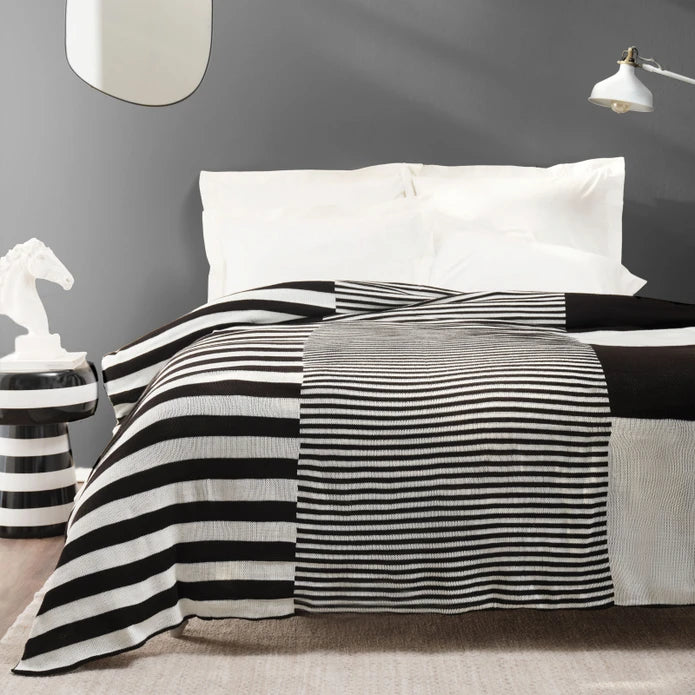 Karaca Home Core Double Knitwear Blanket 200.21.01.0433 - Blankets - ebarza Furniture UAE | Shop Modern Furniture in Abu Dhabi & Dubai - مفروشات ايبازرا في الامارات | تسوق اثاث عصري وديكورات مميزة في دبي وابوظبي