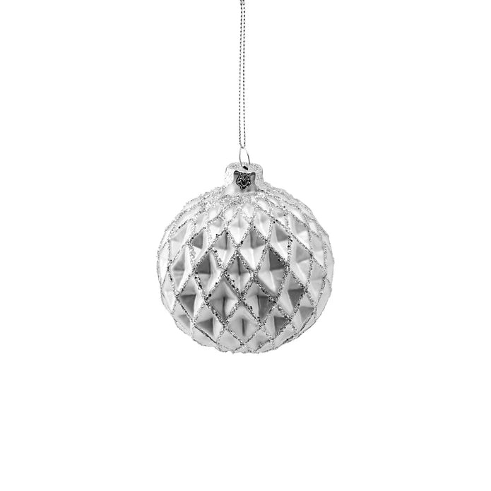 Karaca Home Snowy Christmas Tree Ornament Set Of 6 300.21.02.0307 - Home Decor Figurines - ebarza Furniture UAE | Shop Modern Furniture in Abu Dhabi & Dubai - مفروشات ايبازرا في الامارات | تسوق اثاث عصري وديكورات مميزة في دبي وابوظبي