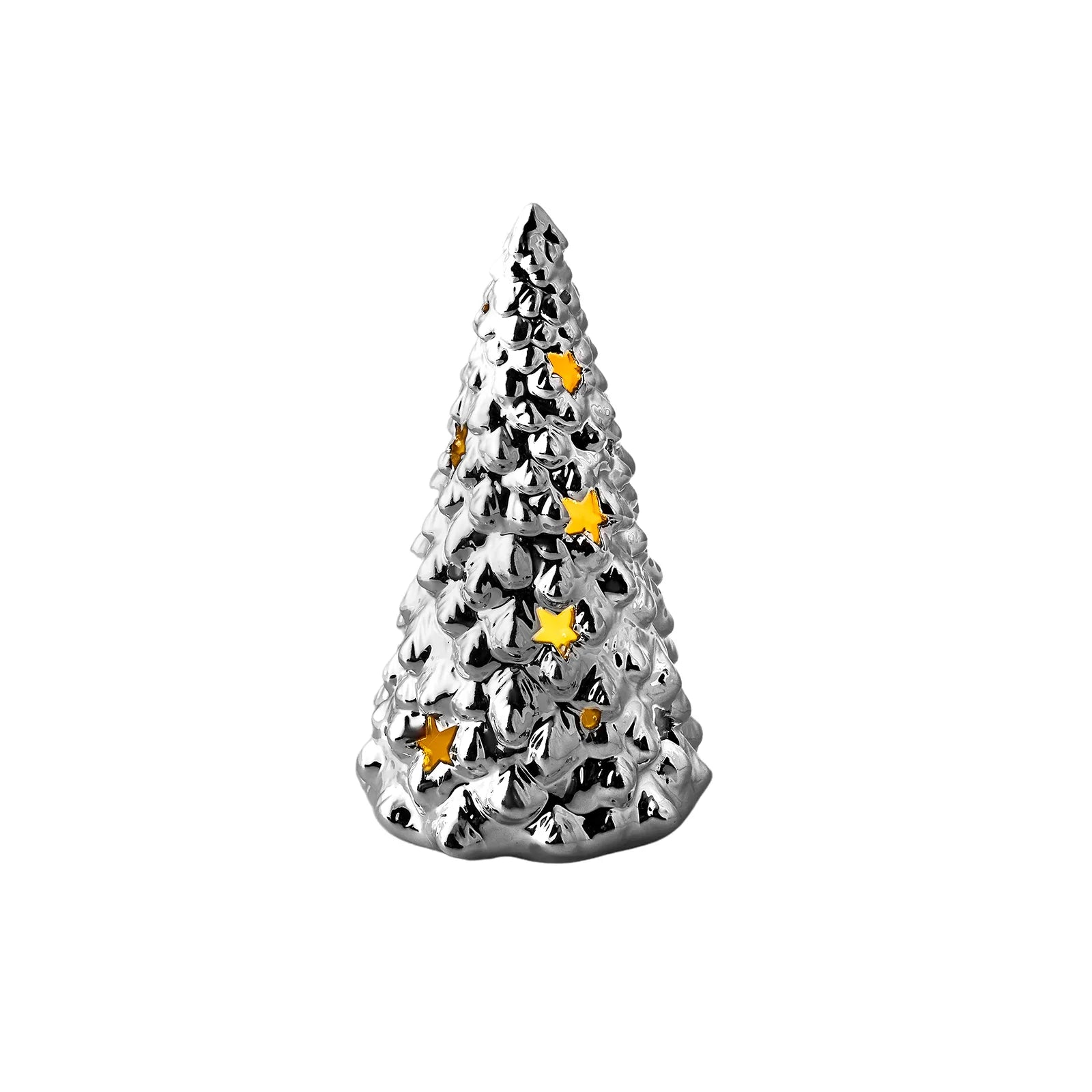 Karaca Home Tree Led Illuminated Object Silver 11X25Cm 300.21.02.0344 - Home Decor Figurines - ebarza Furniture UAE | Shop Modern Furniture in Abu Dhabi & Dubai - مفروشات ايبازرا في الامارات | تسوق اثاث عصري وديكورات مميزة في دبي وابوظبي
