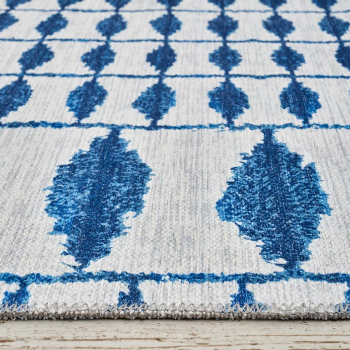 Karaca Kashmir Carpet Decorative Art Trend Santroni Double Sided 120x180 cm 200.19.01.1454 - Rugs - ebarza Furniture UAE | Shop Modern Furniture in Abu Dhabi & Dubai - مفروشات ايبازرا في الامارات | تسوق اثاث عصري وديكورات مميزة في دبي وابوظبي