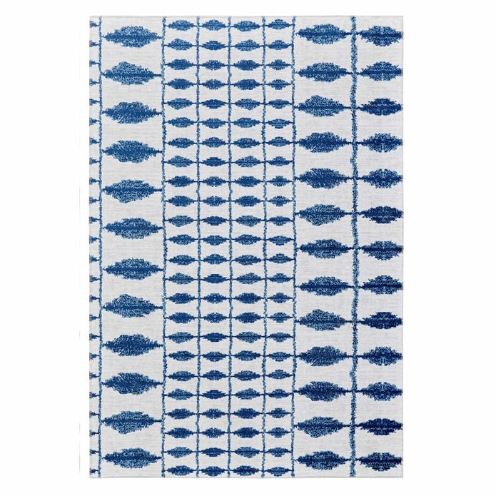 Karaca Kashmir Carpet Decorative Art Trend Santroni Double Sided 120x180 cm 200.19.01.1454 - Rugs - ebarza Furniture UAE | Shop Modern Furniture in Abu Dhabi & Dubai - مفروشات ايبازرا في الامارات | تسوق اثاث عصري وديكورات مميزة في دبي وابوظبي