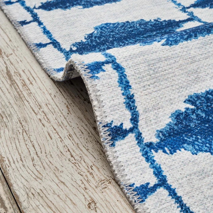 Karaca Kashmir Carpet Decorative Art Trend Santroni Double Sided 80x300 cm 200.19.01.1453 - Rugs - ebarza Furniture UAE | Shop Modern Furniture in Abu Dhabi & Dubai - مفروشات ايبازرا في الامارات | تسوق اثاث عصري وديكورات مميزة في دبي وابوظبي