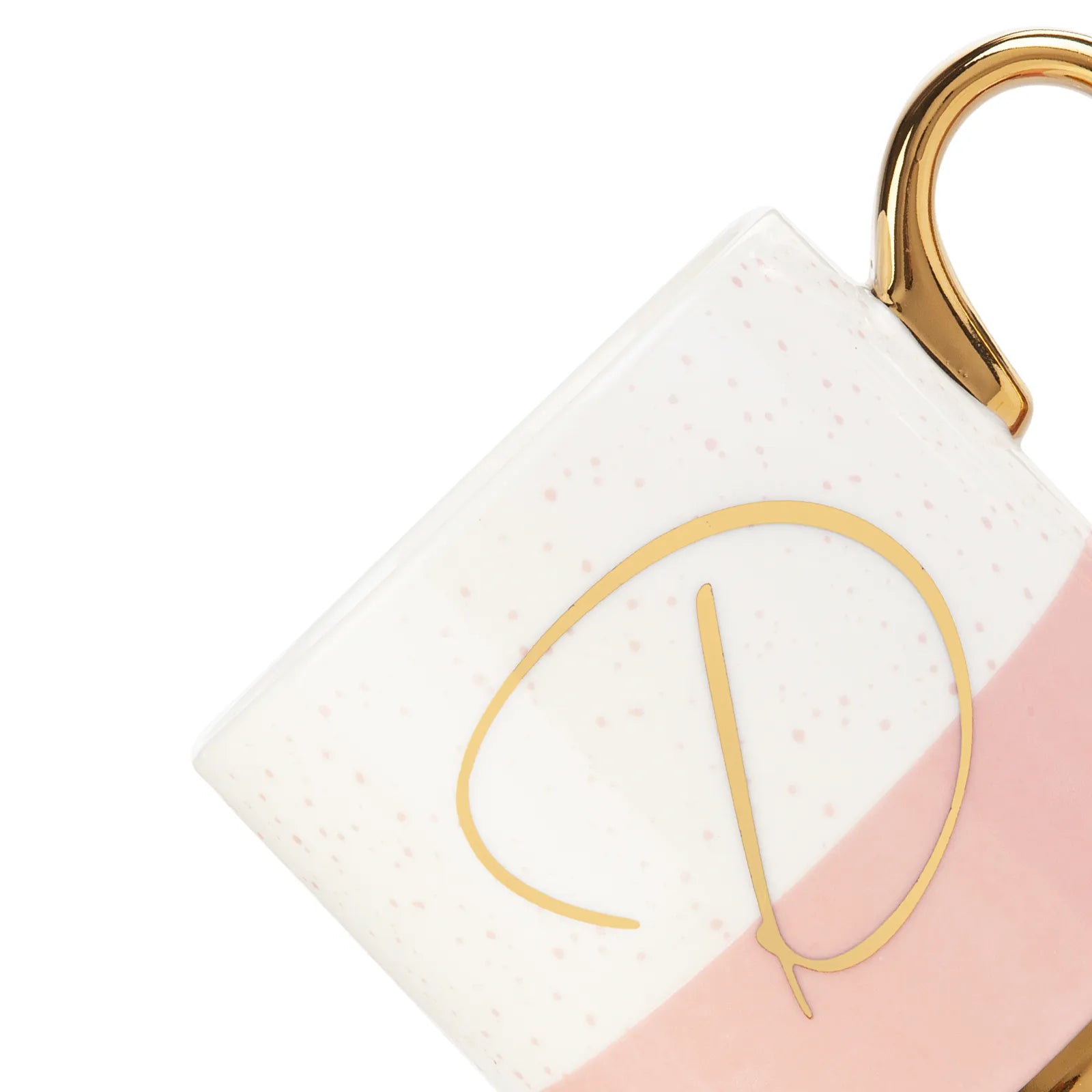 Karaca Letter D Mug 153.03.06.1611 - Mugs - ebarza Furniture UAE | Shop Modern Furniture in Abu Dhabi & Dubai - مفروشات ايبازرا في الامارات | تسوق اثاث عصري وديكورات مميزة في دبي وابوظبي