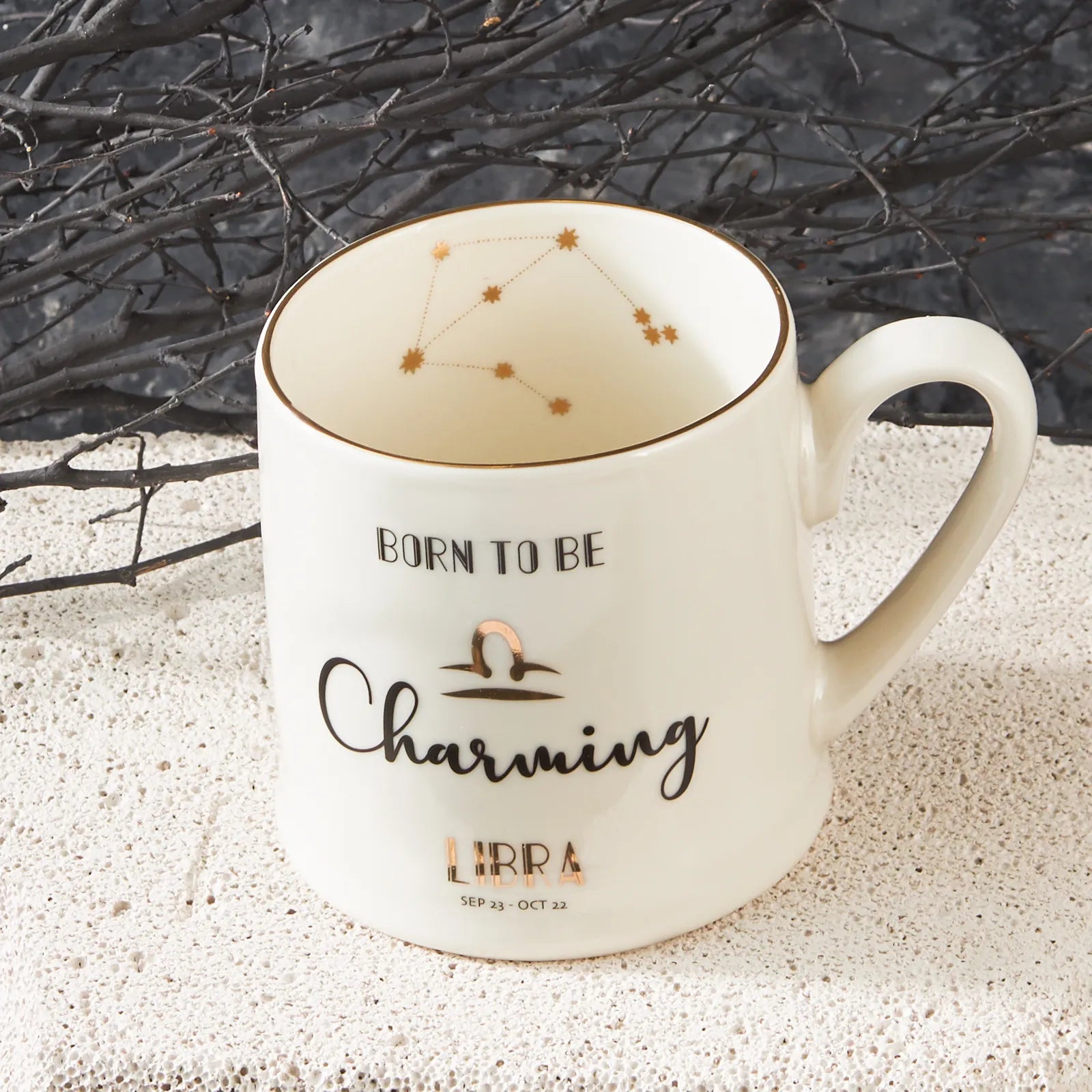 Karaca Libra Horoscope Cup 153.03.06.5934 - Mugs - ebarza Furniture UAE | Shop Modern Furniture in Abu Dhabi & Dubai - مفروشات ايبازرا في الامارات | تسوق اثاث عصري وديكورات مميزة في دبي وابوظبي