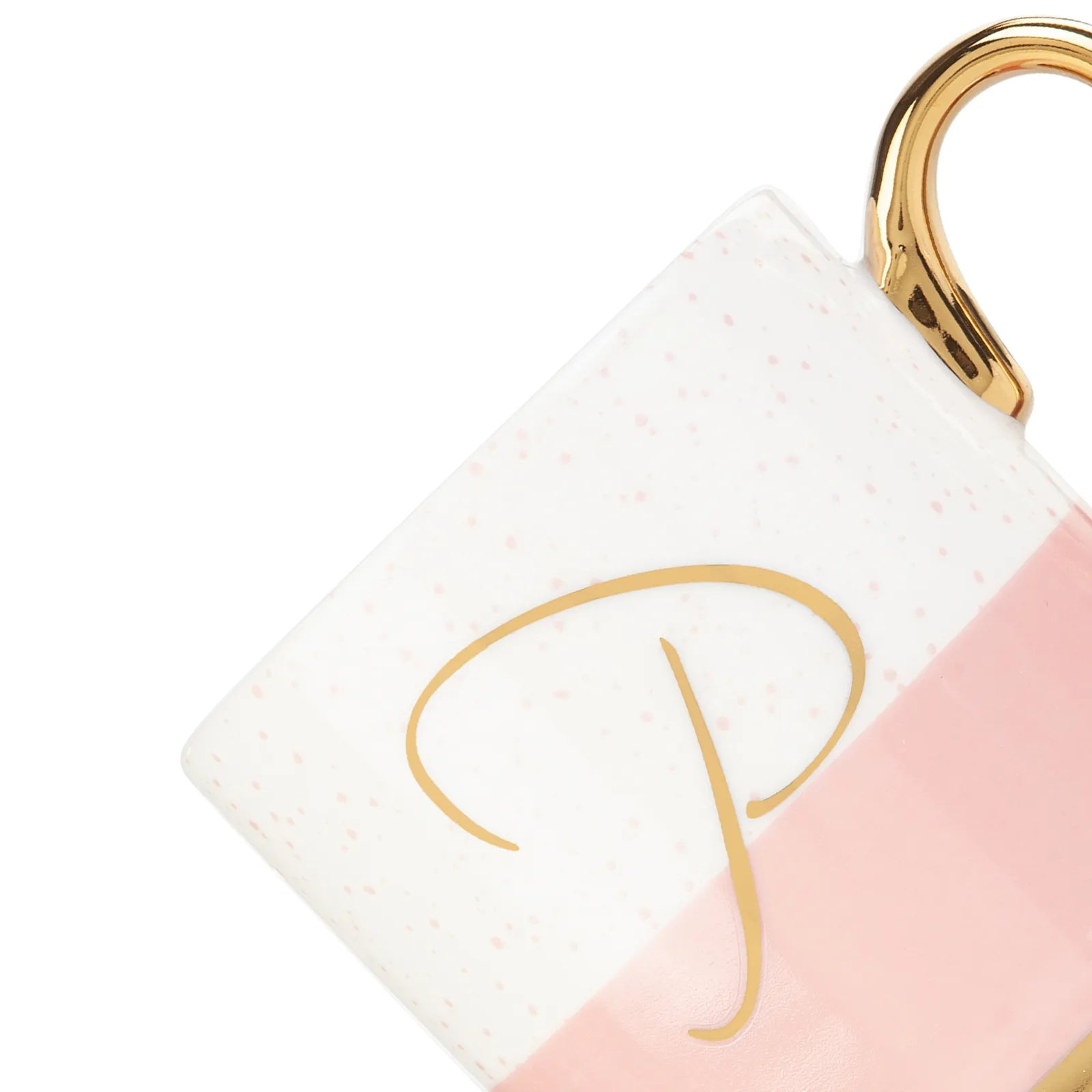 Karaca Mug With Letter P 153.03.06.1623 - Mugs - ebarza Furniture UAE | Shop Modern Furniture in Abu Dhabi & Dubai - مفروشات ايبازرا في الامارات | تسوق اثاث عصري وديكورات مميزة في دبي وابوظبي