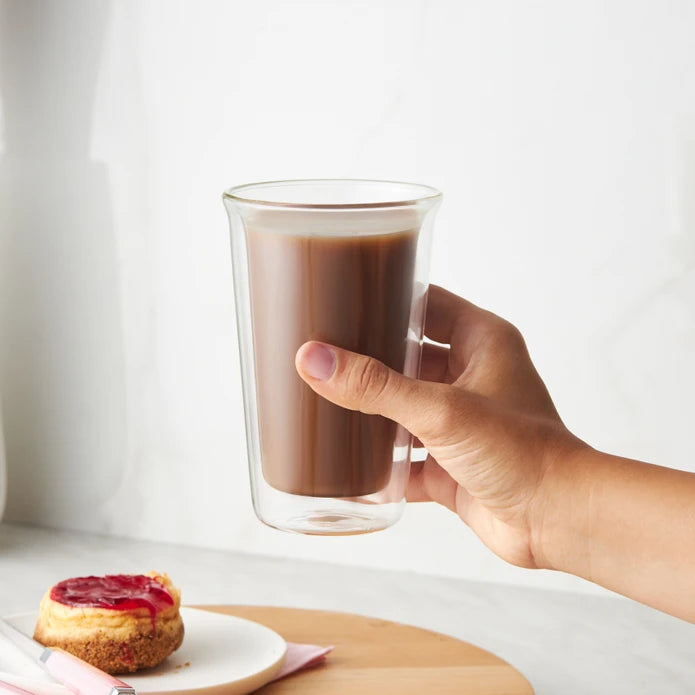 Karaca Pia Double Walled Latte Glass 350 Ml 153.03.08.2550 - Drinkware - ebarza Furniture UAE | Shop Modern Furniture in Abu Dhabi & Dubai - مفروشات ايبازرا في الامارات | تسوق اثاث عصري وديكورات مميزة في دبي وابوظبي