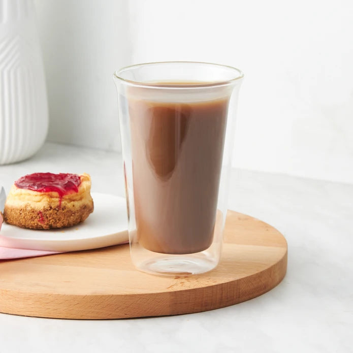 Karaca Pia Double Walled Latte Glass 350 Ml 153.03.08.2550 - Drinkware - ebarza Furniture UAE | Shop Modern Furniture in Abu Dhabi & Dubai - مفروشات ايبازرا في الامارات | تسوق اثاث عصري وديكورات مميزة في دبي وابوظبي