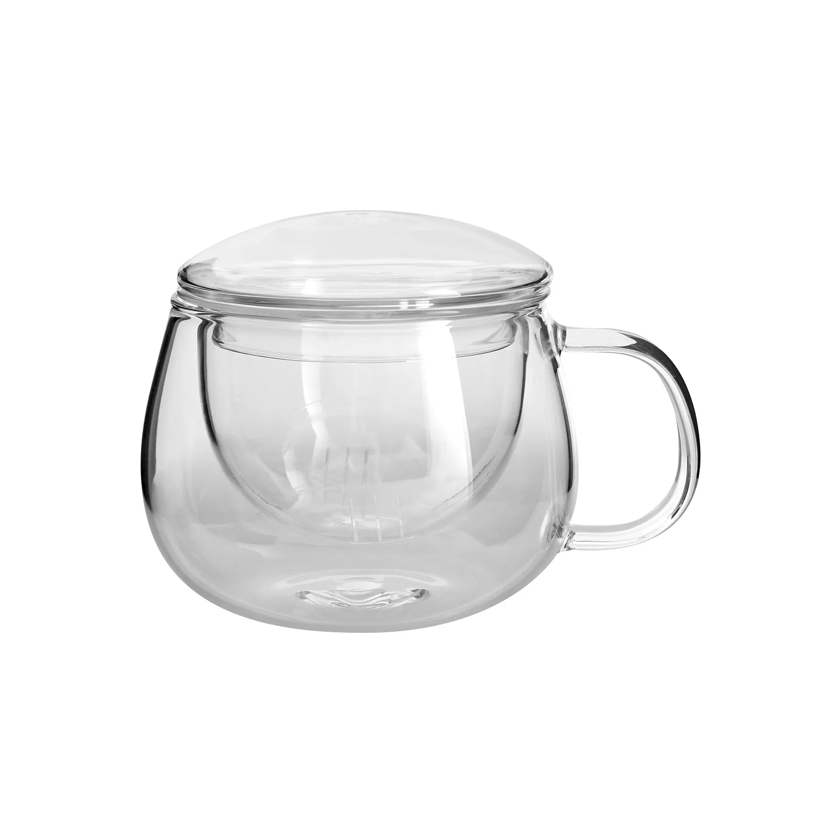 Karaca Pia Double Walled Lidded Mug 153.03.07.9849 - Mugs - ebarza Furniture UAE | Shop Modern Furniture in Abu Dhabi & Dubai - مفروشات ايبازرا في الامارات | تسوق اثاث عصري وديكورات مميزة في دبي وابوظبي