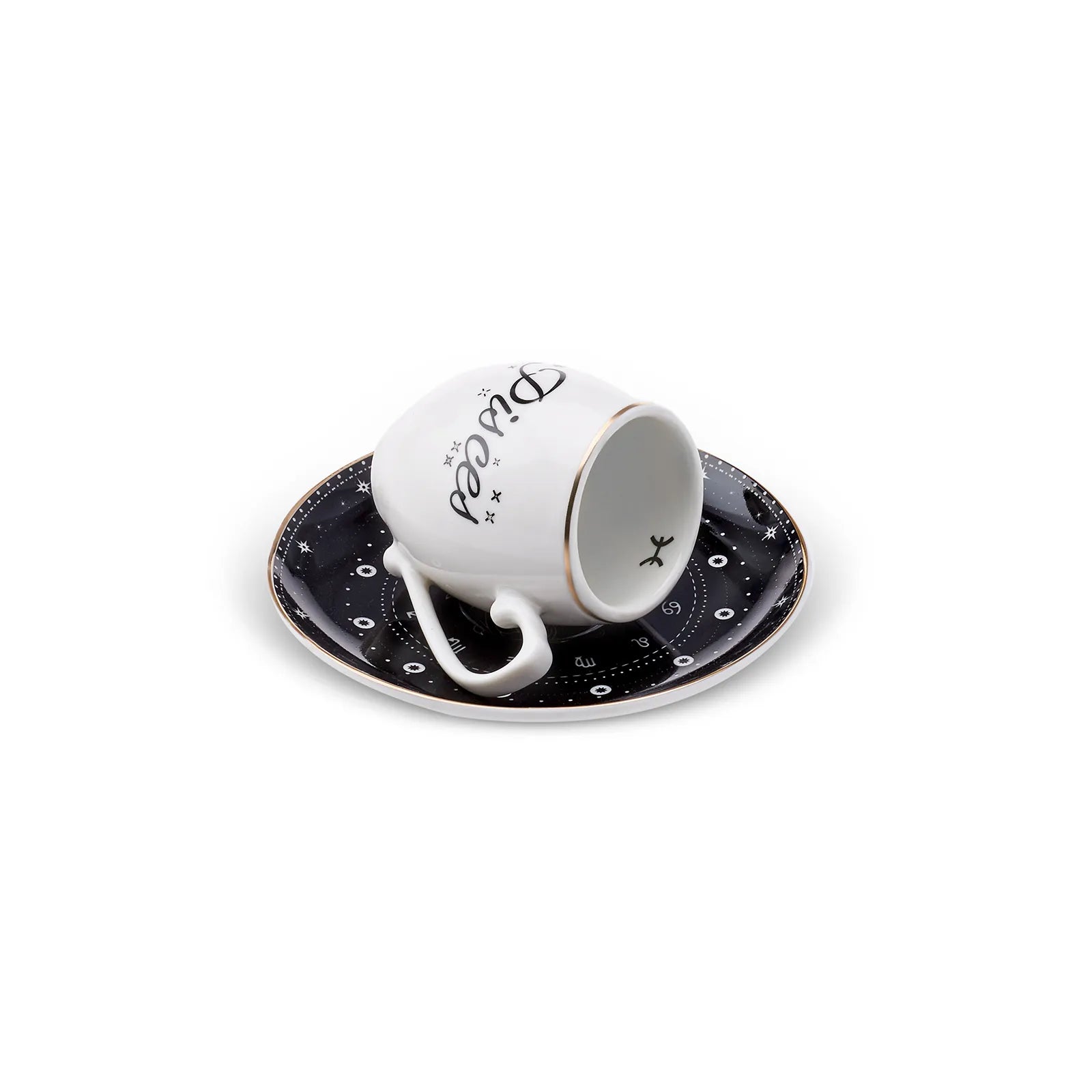 Karaca Pisces Coffee Cup 90 Ml 153.03.06.6899 - Coffee Sets - ebarza Furniture UAE | Shop Modern Furniture in Abu Dhabi & Dubai - مفروشات ايبازرا في الامارات | تسوق اثاث عصري وديكورات مميزة في دبي وابوظبي