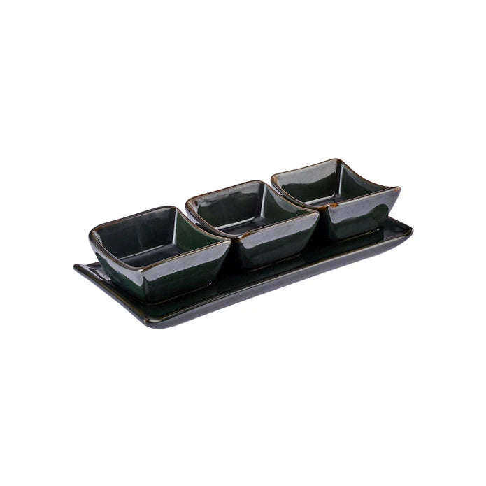 Karaca Reactive 4 Pieces Breakfast Set 153.03.08.3514 - Bowls - ebarza Furniture UAE | Shop Modern Furniture in Abu Dhabi & Dubai - مفروشات ايبازرا في الامارات | تسوق اثاث عصري وديكورات مميزة في دبي وابوظبي