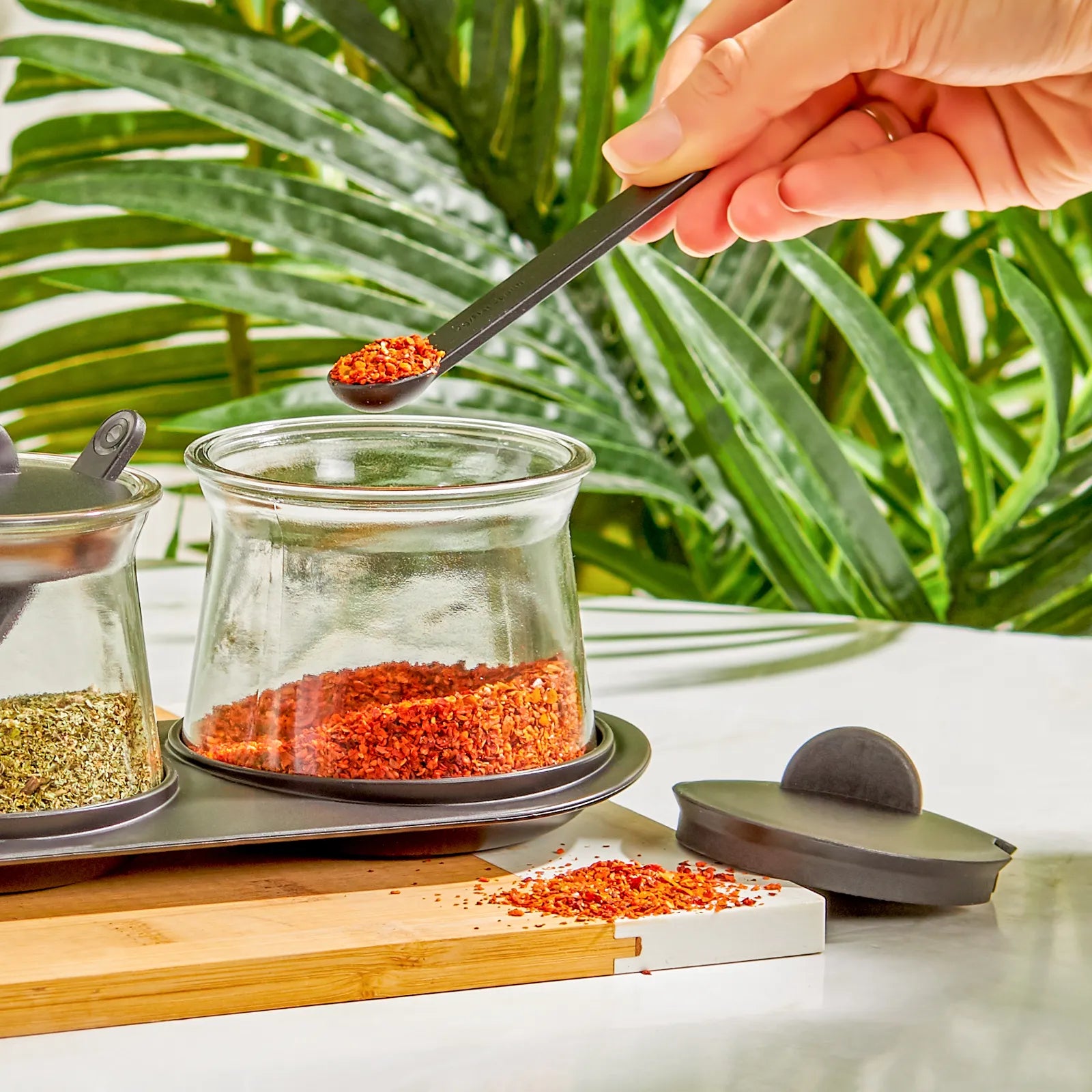 Karaca Serena 7 Piece Spice Set 153.03.06.5509 - Spice Sets - ebarza Furniture UAE | Shop Modern Furniture in Abu Dhabi & Dubai - مفروشات ايبازرا في الامارات | تسوق اثاث عصري وديكورات مميزة في دبي وابوظبي