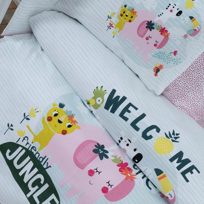 Karaca Sweat Fruit 100% Cotton Baby Sleeping Set 200.20.01.0191 - Bedding - ebarza Furniture UAE | Shop Modern Furniture in Abu Dhabi & Dubai - مفروشات ايبازرا في الامارات | تسوق اثاث عصري وديكورات مميزة في دبي وابوظبي