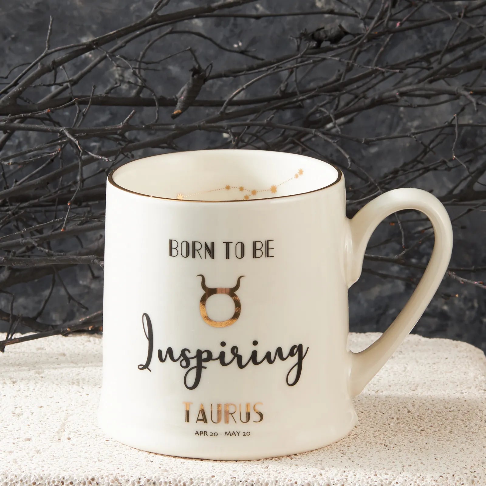 Karaca Taurus Horoscope Cup 153.03.06.5929 - Mugs - ebarza Furniture UAE | Shop Modern Furniture in Abu Dhabi & Dubai - مفروشات ايبازرا في الامارات | تسوق اثاث عصري وديكورات مميزة في دبي وابوظبي