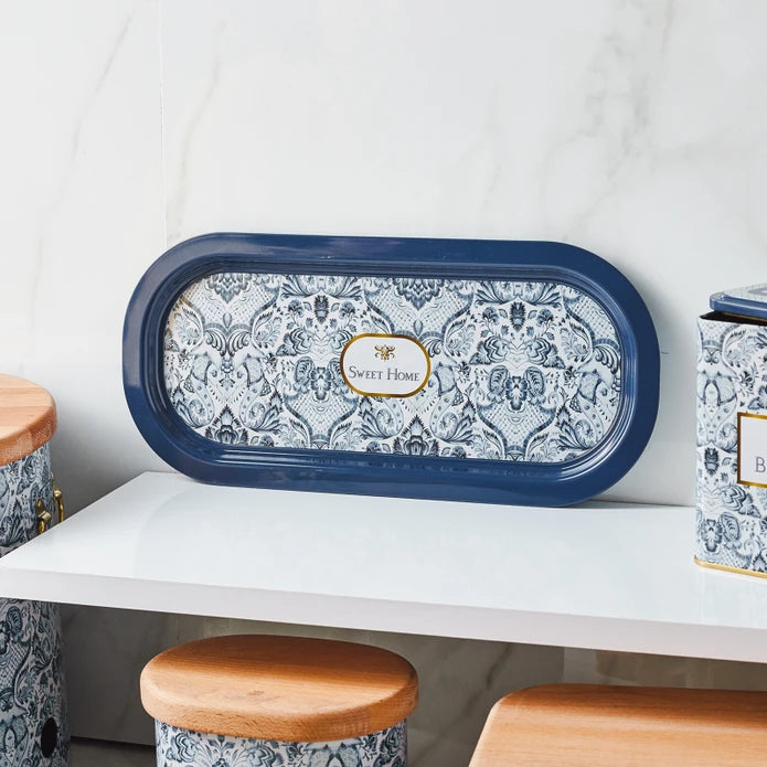 Karaca Whitney Baton Tray 35x16 cm 153.03.06.7957 - Trays - ebarza Furniture UAE | Shop Modern Furniture in Abu Dhabi & Dubai - مفروشات ايبازرا في الامارات | تسوق اثاث عصري وديكورات مميزة في دبي وابوظبي