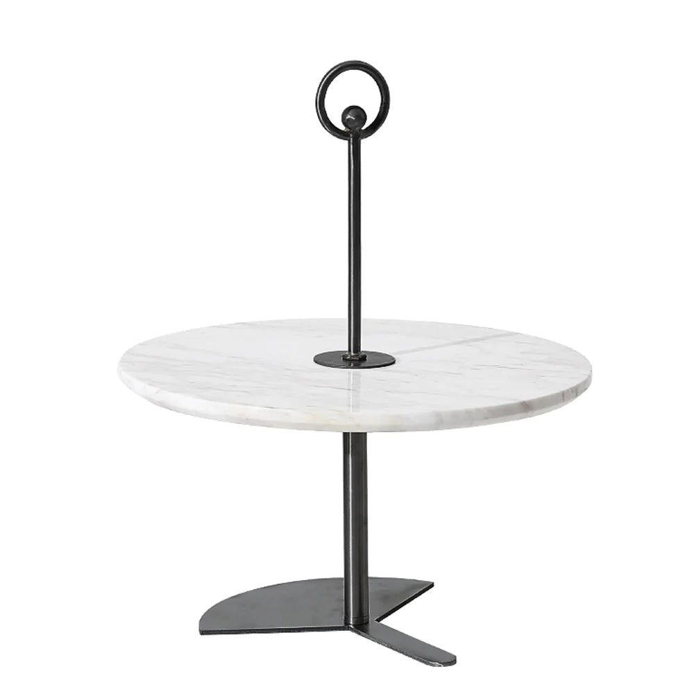Metal & Marble Dessert Stand Fc-W2126A - Delight Plates - ebarza Furniture UAE | Shop Modern Furniture in Abu Dhabi & Dubai - مفروشات ايبازرا في الامارات | تسوق اثاث عصري وديكورات مميزة في دبي وابوظبي
