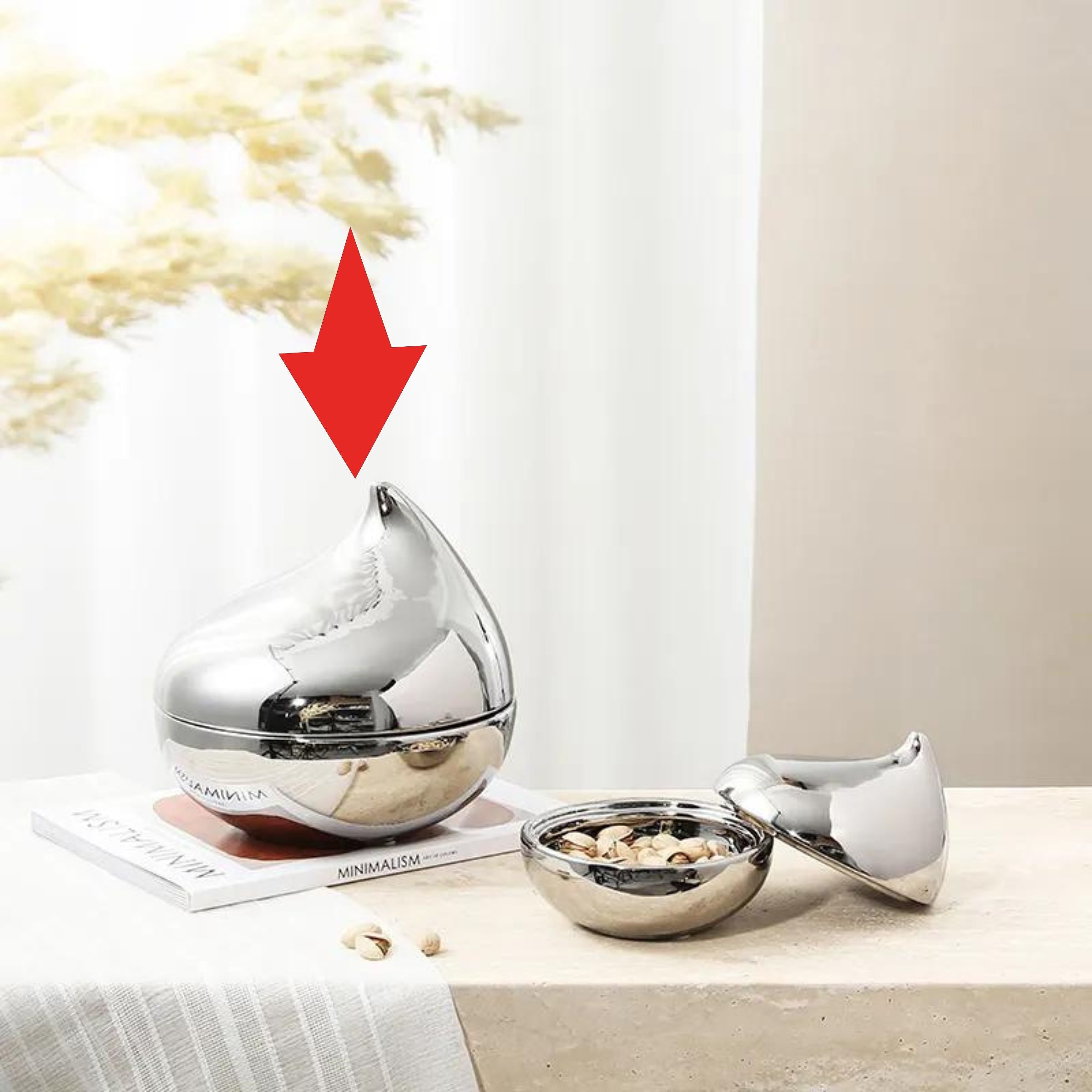 Silver Bird Decoration Jar-A Fa-D21073A - Vases - ebarza Furniture UAE | Shop Modern Furniture in Abu Dhabi & Dubai - مفروشات ايبازرا في الامارات | تسوق اثاث عصري وديكورات مميزة في دبي وابوظبي