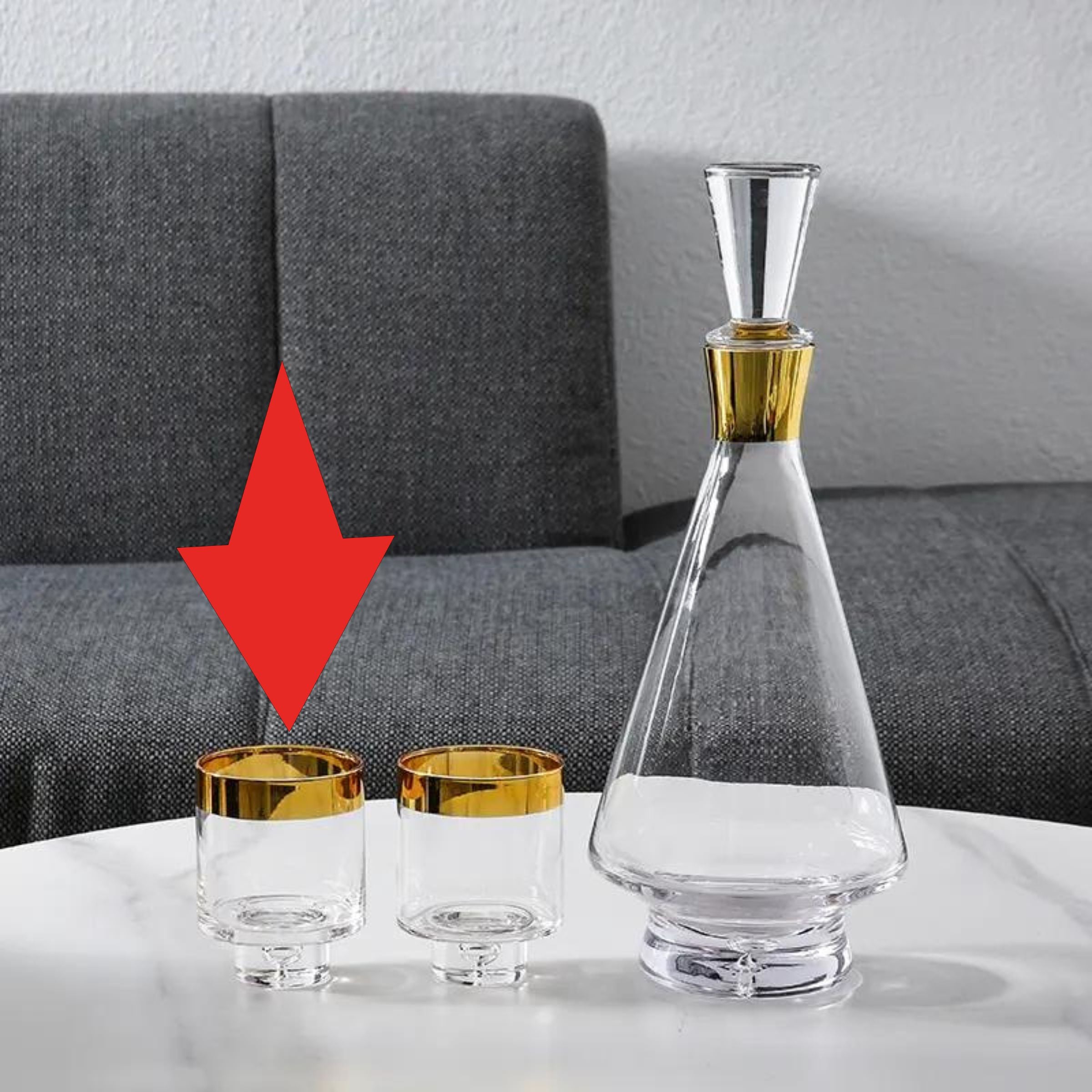 Water/Juice Glass Fc-Cj2001B - Drinkware - ebarza Furniture UAE | Shop Modern Furniture in Abu Dhabi & Dubai - مفروشات ايبازرا في الامارات | تسوق اثاث عصري وديكورات مميزة في دبي وابوظبي