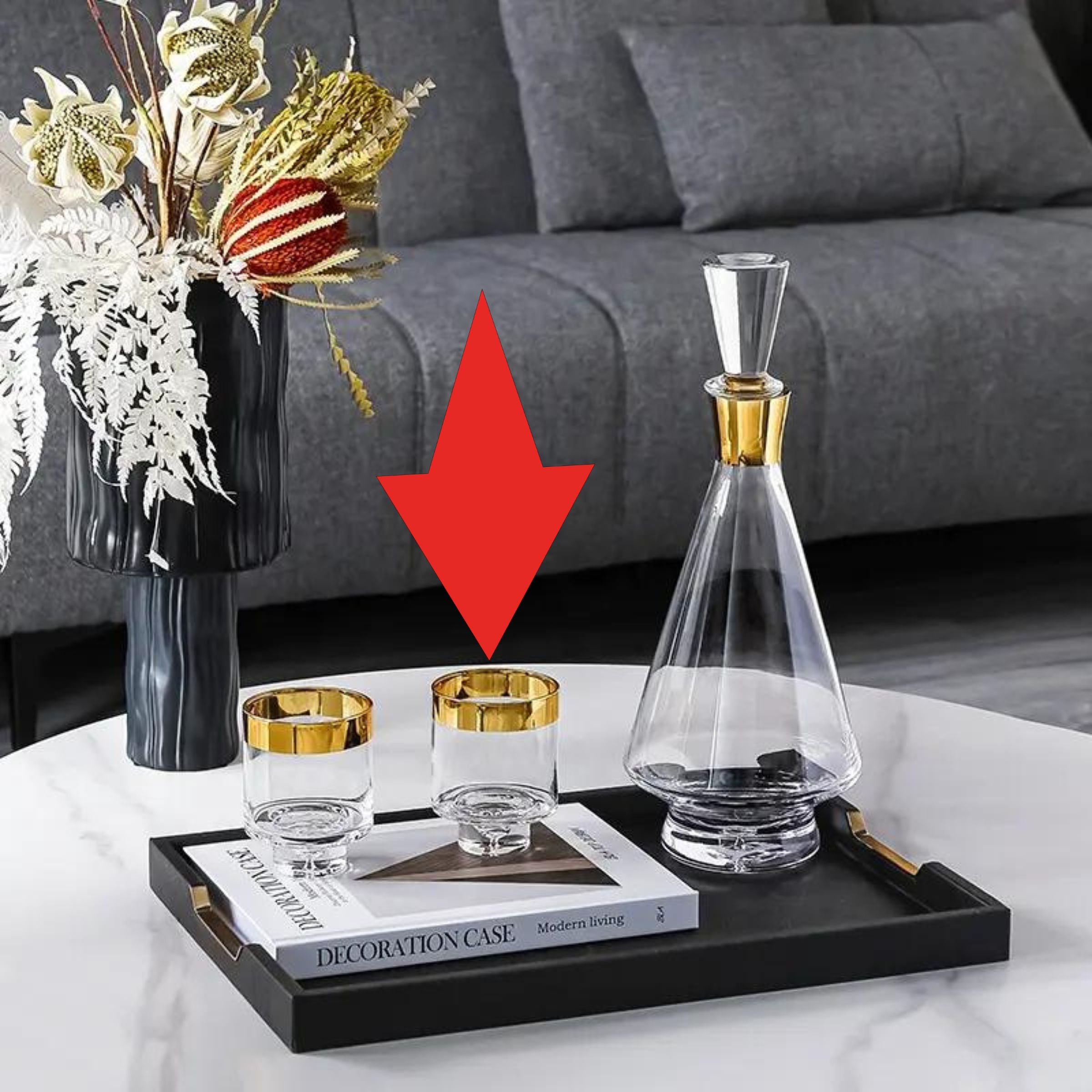 Water/Juice Glass Fc-Cj2001B - Drinkware - ebarza Furniture UAE | Shop Modern Furniture in Abu Dhabi & Dubai - مفروشات ايبازرا في الامارات | تسوق اثاث عصري وديكورات مميزة في دبي وابوظبي