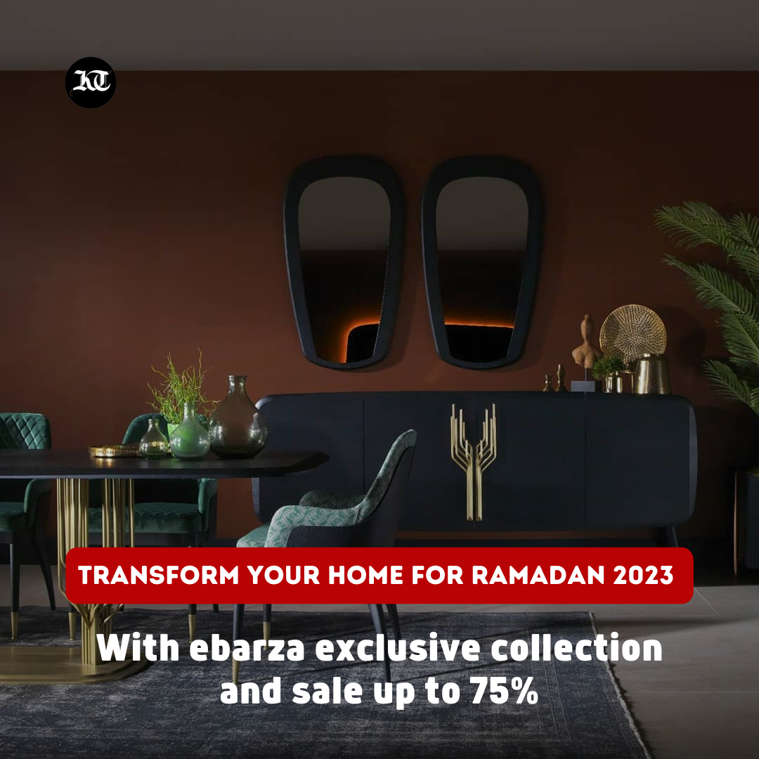 KHALEEJ TIMES | Ebarza Relased their Ramadan furniture & kitchenware exclusive collection