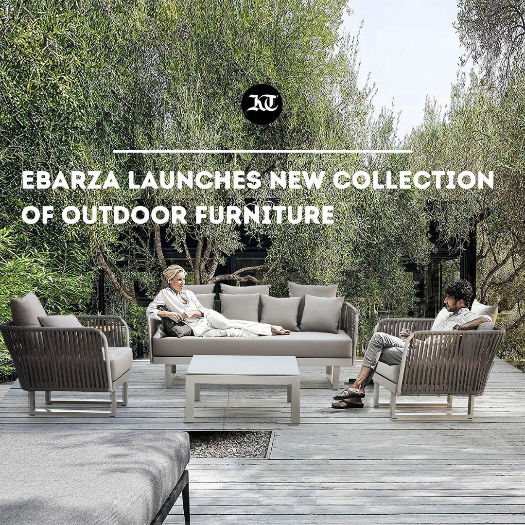 Khaleej times | ebarza launches new collection of outdoor furniture