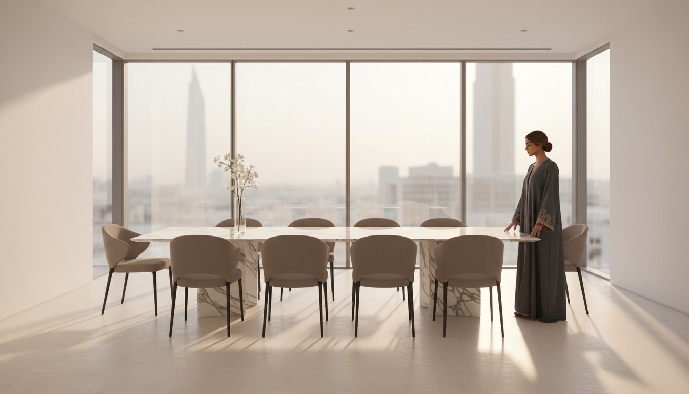 Natural Marble Dining Tables Types in Dubai. 2026