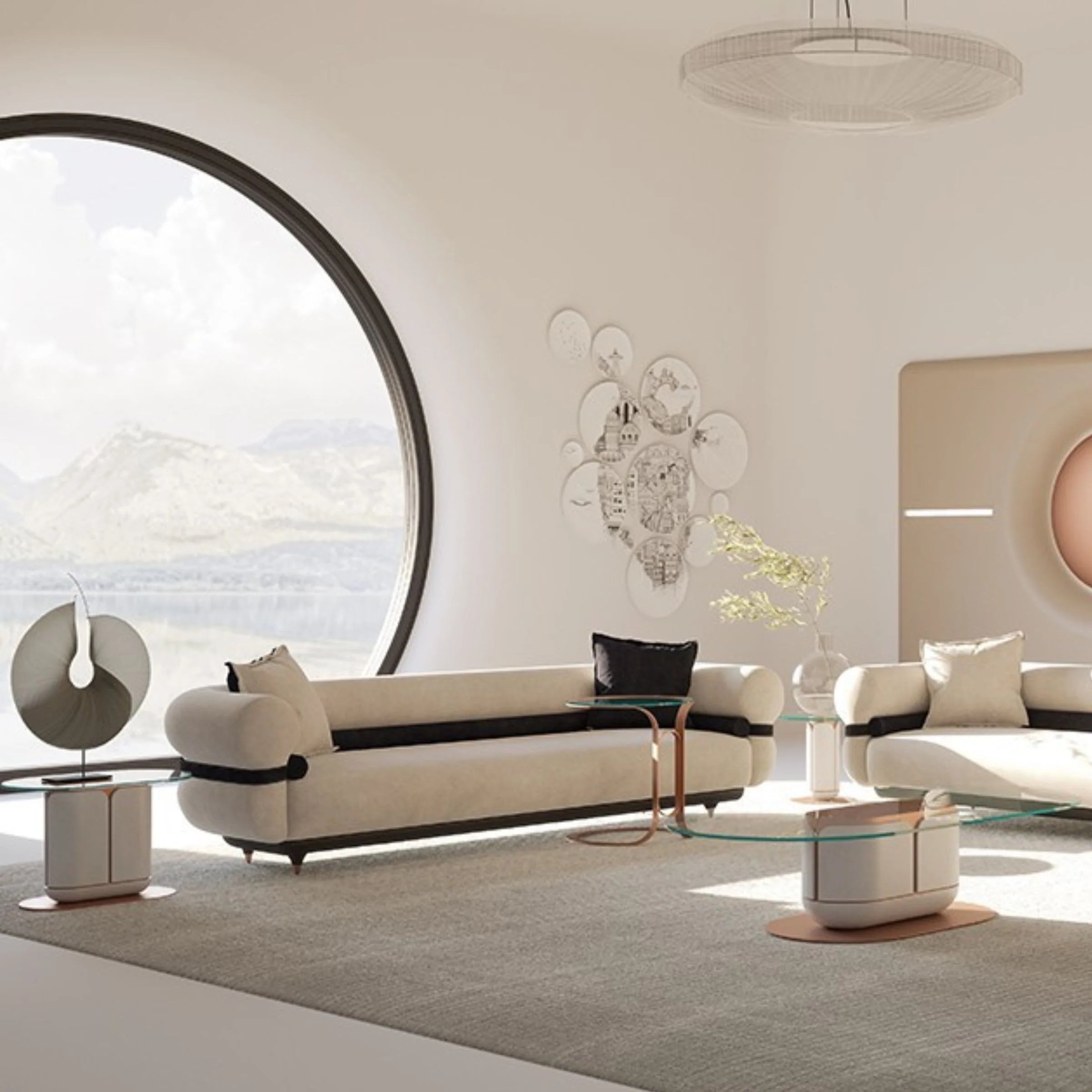 Shop Tulip Set ebarza Modern Furniture in Abu Dhabi & Dubai