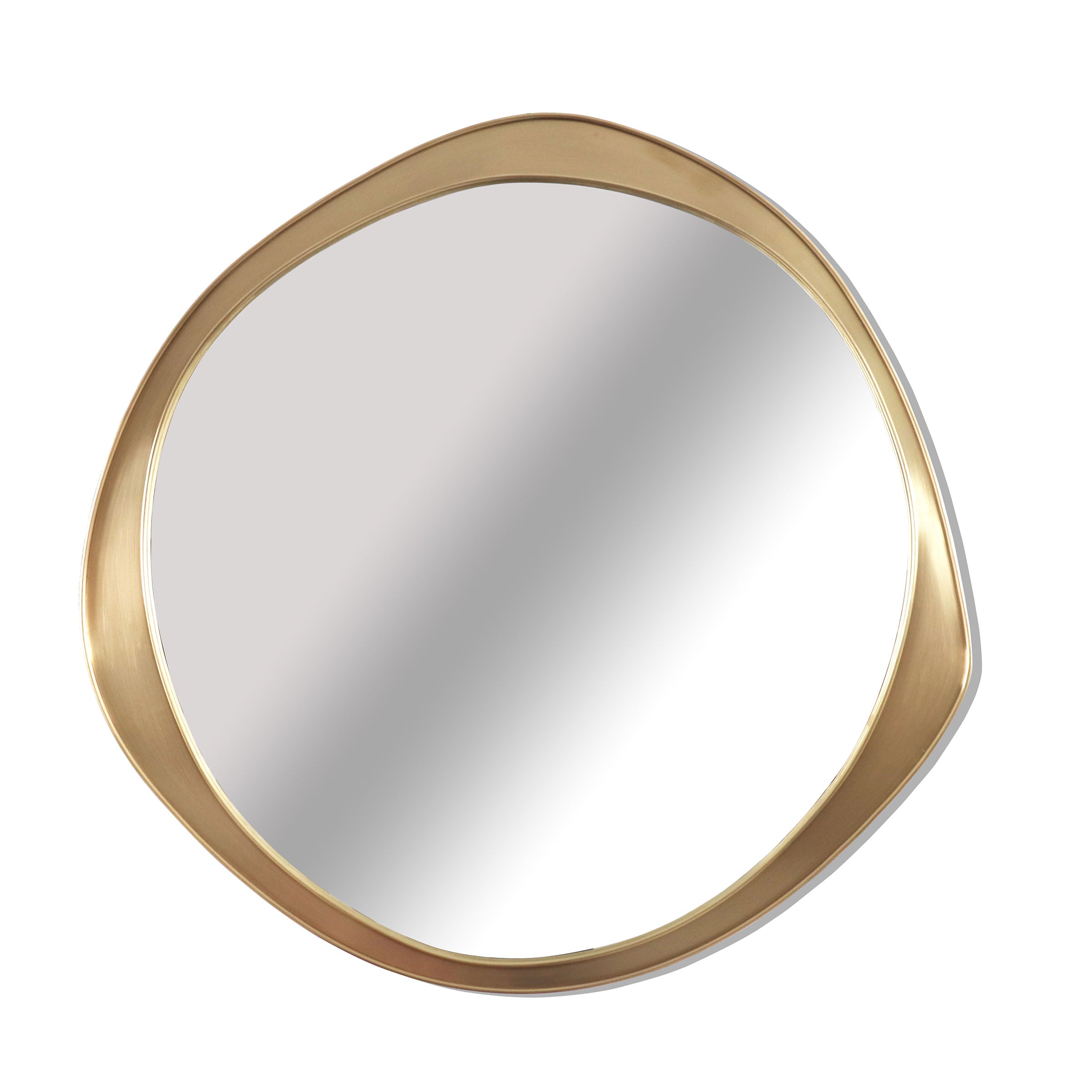 Stainless Steel Titanium Mirror  BG20220040 -  Mirrors | مرآة تيتانيوم من الفولاذ المقاوم للصدأ - ebarza Furniture UAE | Shop Modern Furniture in Abu Dhabi & Dubai - مفروشات ايبازرا في الامارات | تسوق اثاث عصري وديكورات مميزة في دبي وابوظبي