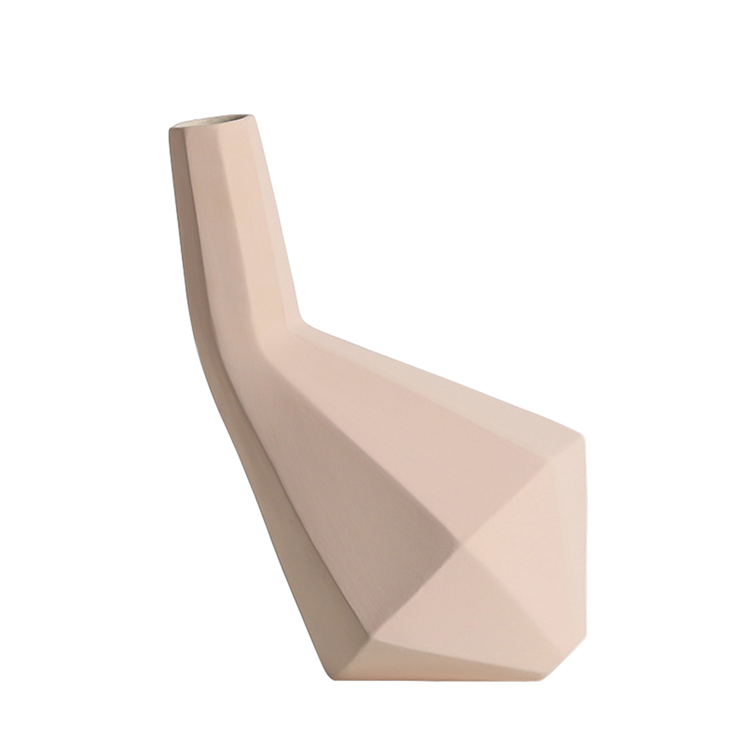 Oblique Prismatic Vase FD-D23018 -  Vases | مزهرية منشورية مائلة - ebarza Furniture UAE | Shop Modern Furniture in Abu Dhabi & Dubai - مفروشات ايبازرا في الامارات | تسوق اثاث عصري وديكورات مميزة في دبي وابوظبي