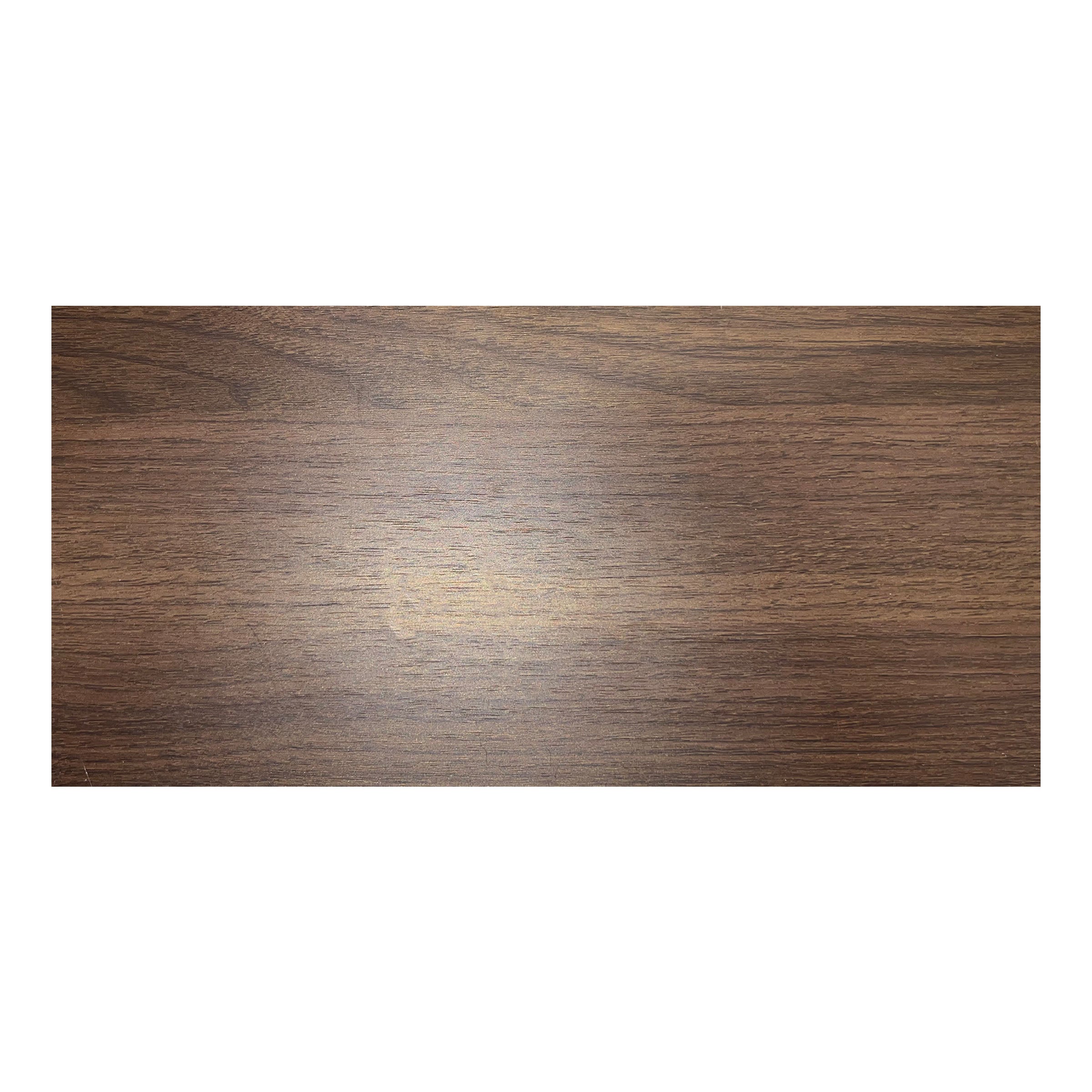 Wooden wall panel with walnut finish and BB stitching, 122x320cm, part of BEACON WPC wall panel collection.