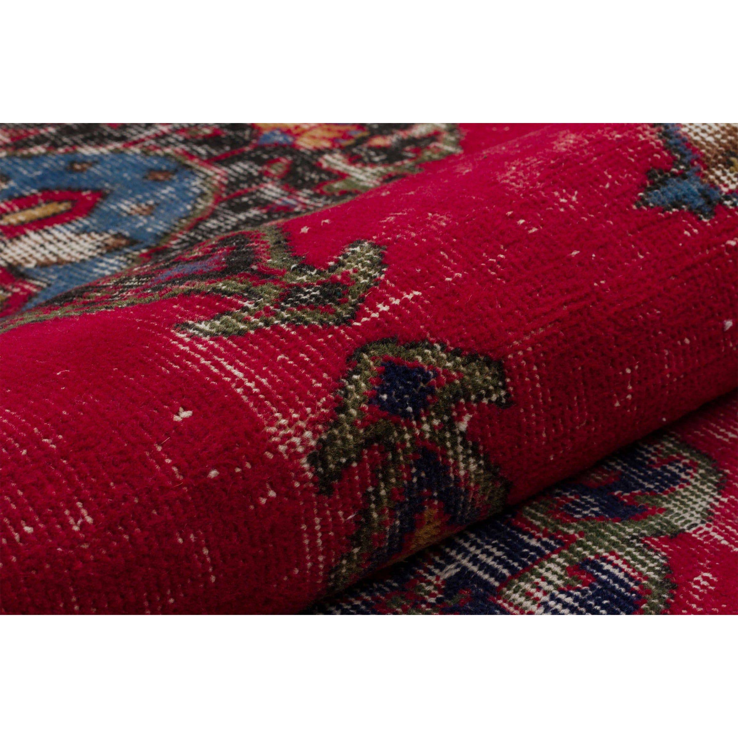 149 X 362 Anatolian Hand  Knotted Carpet Vintage Style 7131 -  Rugs | 149 × 362 سجادة أناضولية معقودة يدويًا على الطراز العتيق - ebarza Furniture UAE | Shop Modern Furniture in Abu Dhabi & Dubai - مفروشات ايبازرا في الامارات | تسوق اثاث عصري وديكورات مميزة في دبي وابوظبي