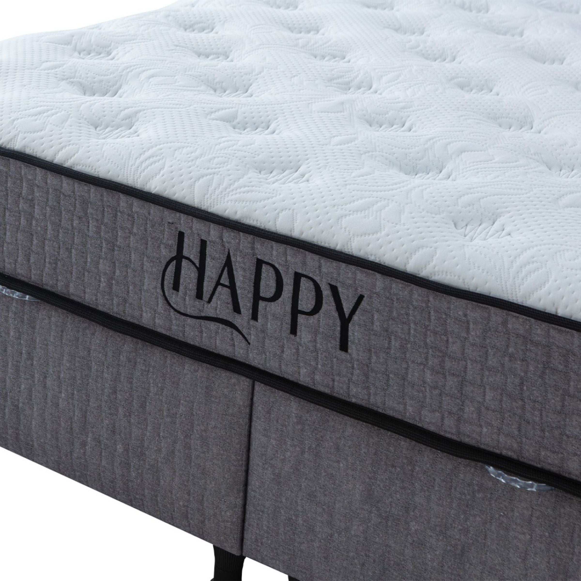 150X200Cm Indivani Happy Mattress IDVNI-HPY150x200 -  Mattresses - ebarza Furniture UAE | Shop Modern Furniture in Abu Dhabi & Dubai - مفروشات ايبازرا في الامارات | تسوق اثاث عصري وديكورات مميزة في دبي وابوظبي