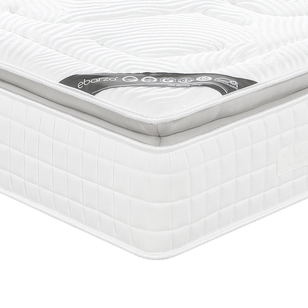 Pre-order 35 Days Delivery 160*200cm Aurora   Queen Size Pillow-top mattress - Pillow-top 25 -  P20250916 - 160*200*25 - Queen Size -  Mattresses - ebarza Furniture UAE | Shop Modern Furniture in Abu Dhabi & Dubai - مفروشات ايبازرا في الامارات | تسوق اثاث عصري وديكورات مميزة في دبي وابوظبي