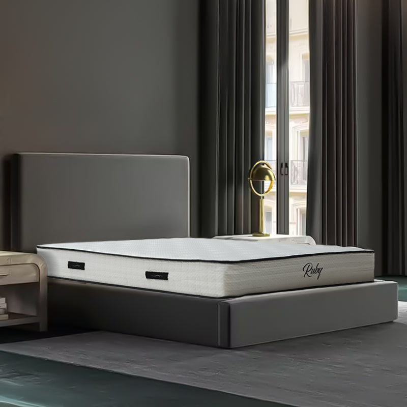 Queen size Ruby mattress from INDIVANI, 160x200 cm, showcasing the plush fabric and supportive design for comfortable sleep.