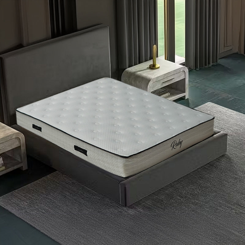 Indivani Ruby King Mattress 180x200 cm, plush foam mattress with a soft fabric cover, ideal for king-sized beds.