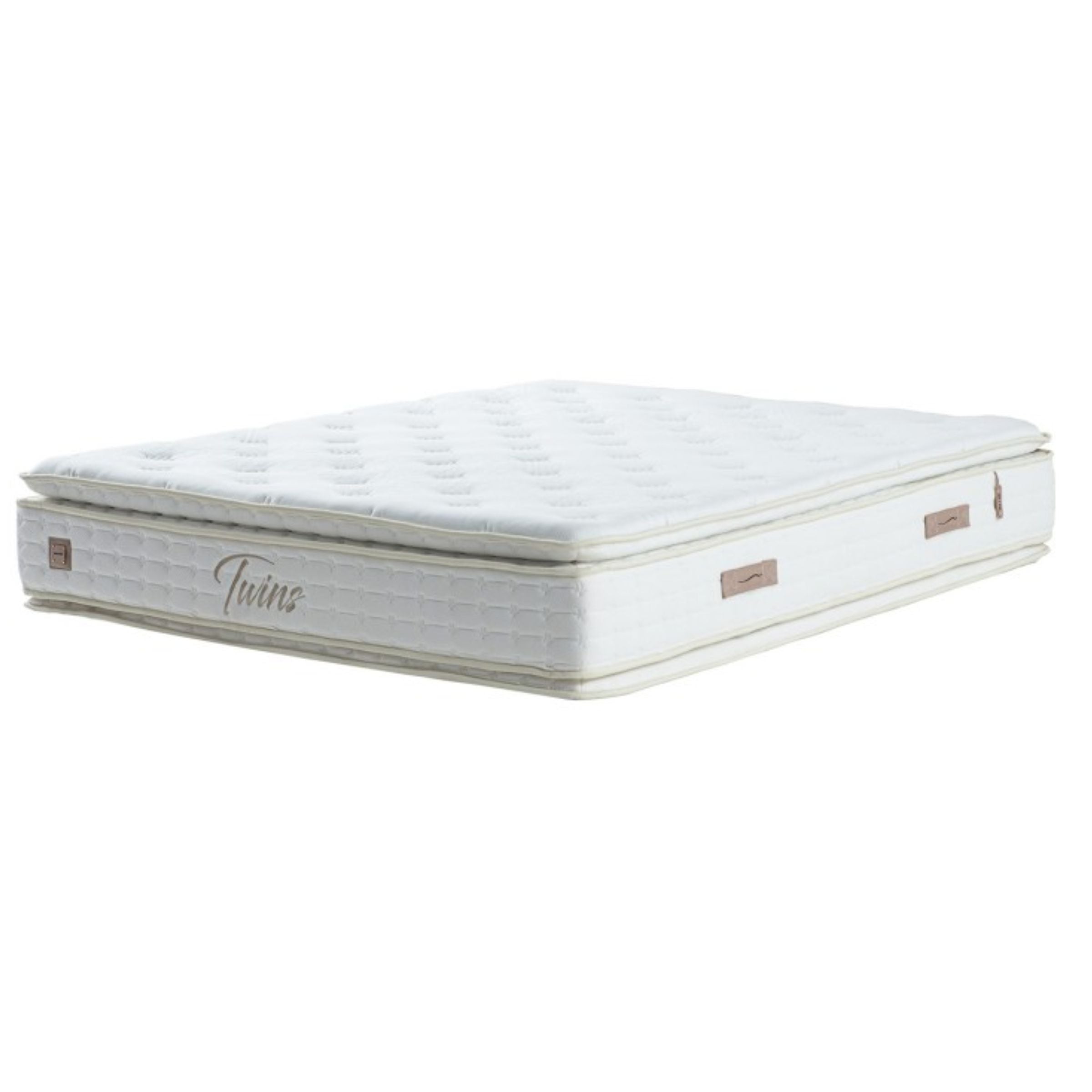 180x200 cm INDIVANI Twins King Size Mattress showing plush fabric surface and supportive edges.