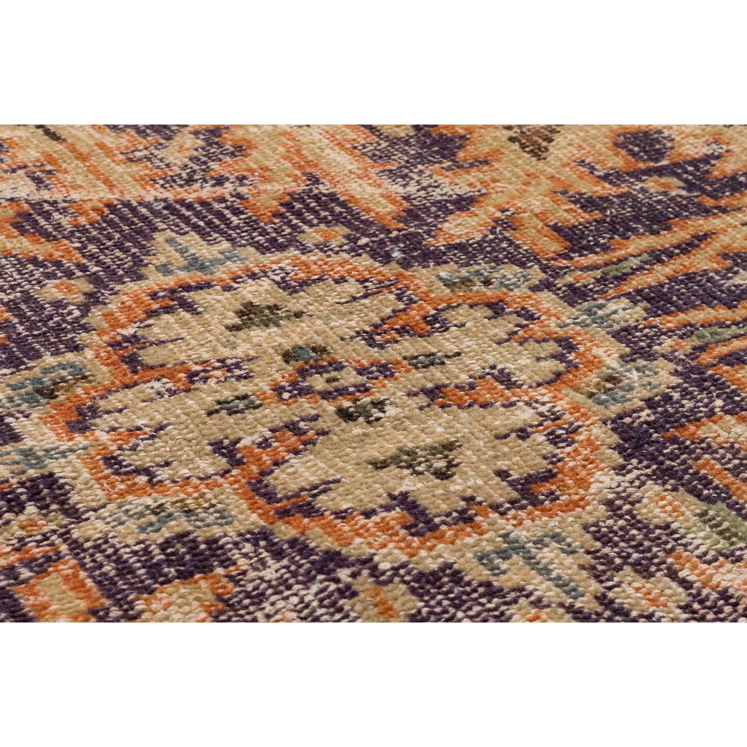 190 X 280 Anatolian Hand Knotted Carpet Vintage Style 60N2744 -  Rugs | 190 × 280 سجادة أناضولية معقودة يدويًا - ebarza Furniture UAE | Shop Modern Furniture in Abu Dhabi & Dubai - مفروشات ايبازرا في الامارات | تسوق اثاث عصري وديكورات مميزة في دبي وابوظبي