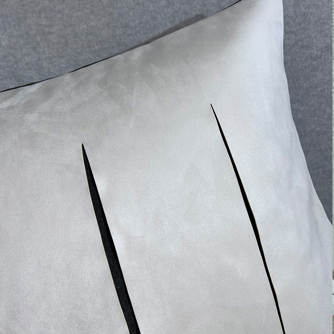 45x45cm Theo Imitation Leather Cushion - ECC060 -  Cushions | وسادة جلدية تقليد مقاس 45 × 45 ثيو - ebarza Furniture UAE | Shop Modern Furniture in Abu Dhabi & Dubai - مفروشات ايبازرا في الامارات | تسوق اثاث عصري وديكورات مميزة في دبي وابوظبي
