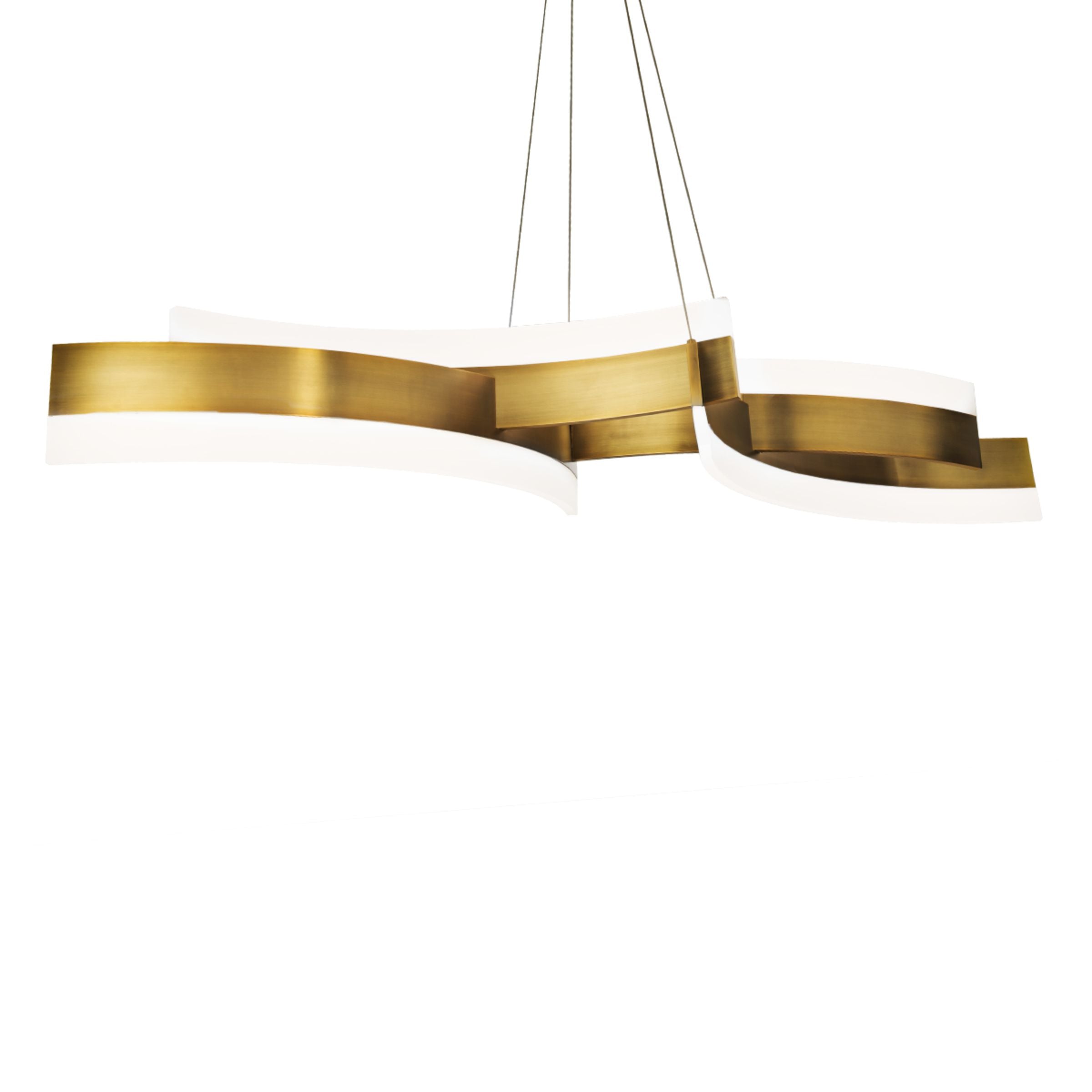 Lyra Gold Pendant Lamp CY-DD-1027-G -  Pendant Lamps | مصباح معلق ذهبي ليرا - ebarza Furniture UAE | Shop Modern Furniture in Abu Dhabi & Dubai - مفروشات ايبازرا في الامارات | تسوق اثاث عصري وديكورات مميزة في دبي وابوظبي
