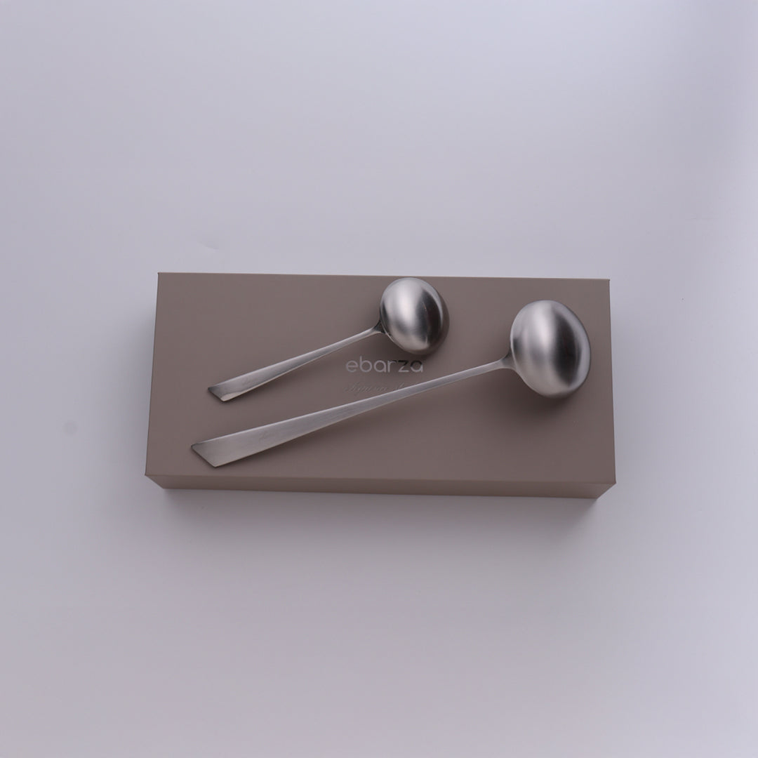 2 Pieces Edge Cutlery Set 6580S2 -  Cutlery Sets - ebarza Furniture UAE | Shop Modern Furniture in Abu Dhabi & Dubai - مفروشات ايبازرا في الامارات | تسوق اثاث عصري وديكورات مميزة في دبي وابوظبي