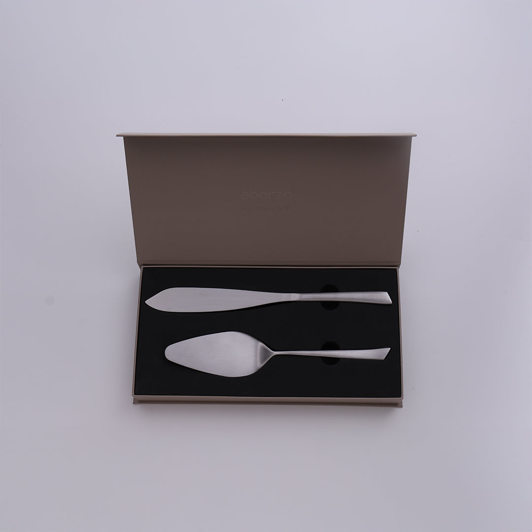 2 Pieces Luxe Cutlery Set 6580C2 -  Cutlery Sets - ebarza Furniture UAE | Shop Modern Furniture in Abu Dhabi & Dubai - مفروشات ايبازرا في الامارات | تسوق اثاث عصري وديكورات مميزة في دبي وابوظبي