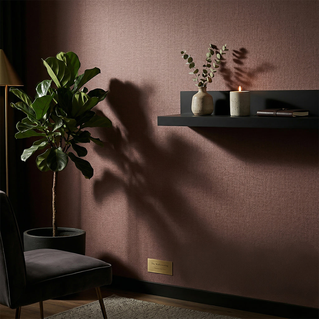 BEACON ArtSDG Wallcovering DZ03-05 wallpaper with a textured, patterned design in neutral tones, suitable for interior decoration.