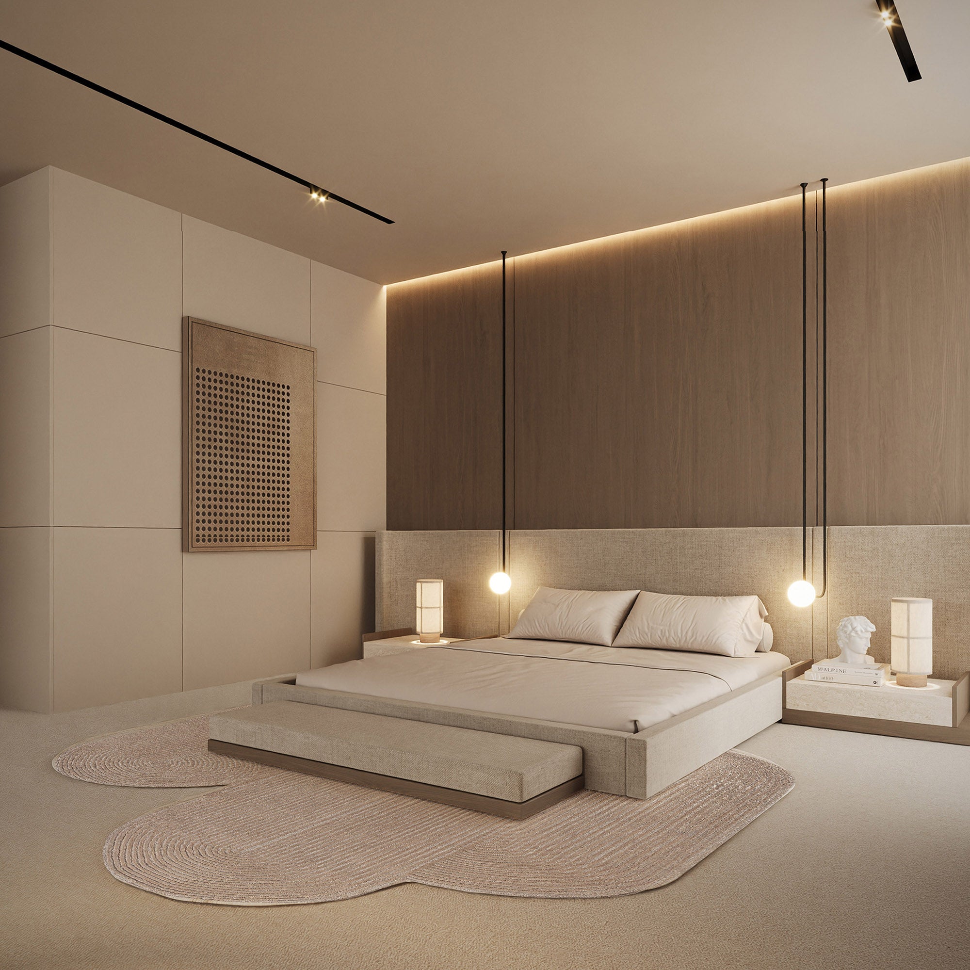 450X300 Cm  WOOL Brown Rug JH-23544-Brown -  Rugs - ebarza Furniture UAE | Shop Modern Furniture in Abu Dhabi & Dubai - مفروشات ايبازرا في الامارات | تسوق اثاث عصري وديكورات مميزة في دبي وابوظبي