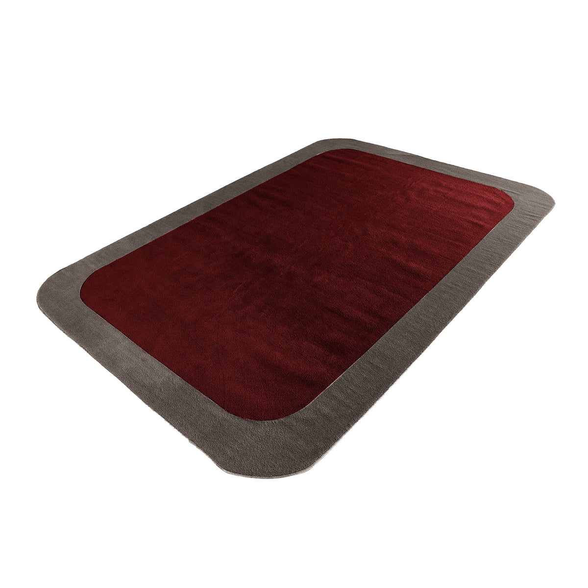 COOL HALI FRAME-03 handmade rounded corner rug, 230x160 cm, featuring a soft framed design