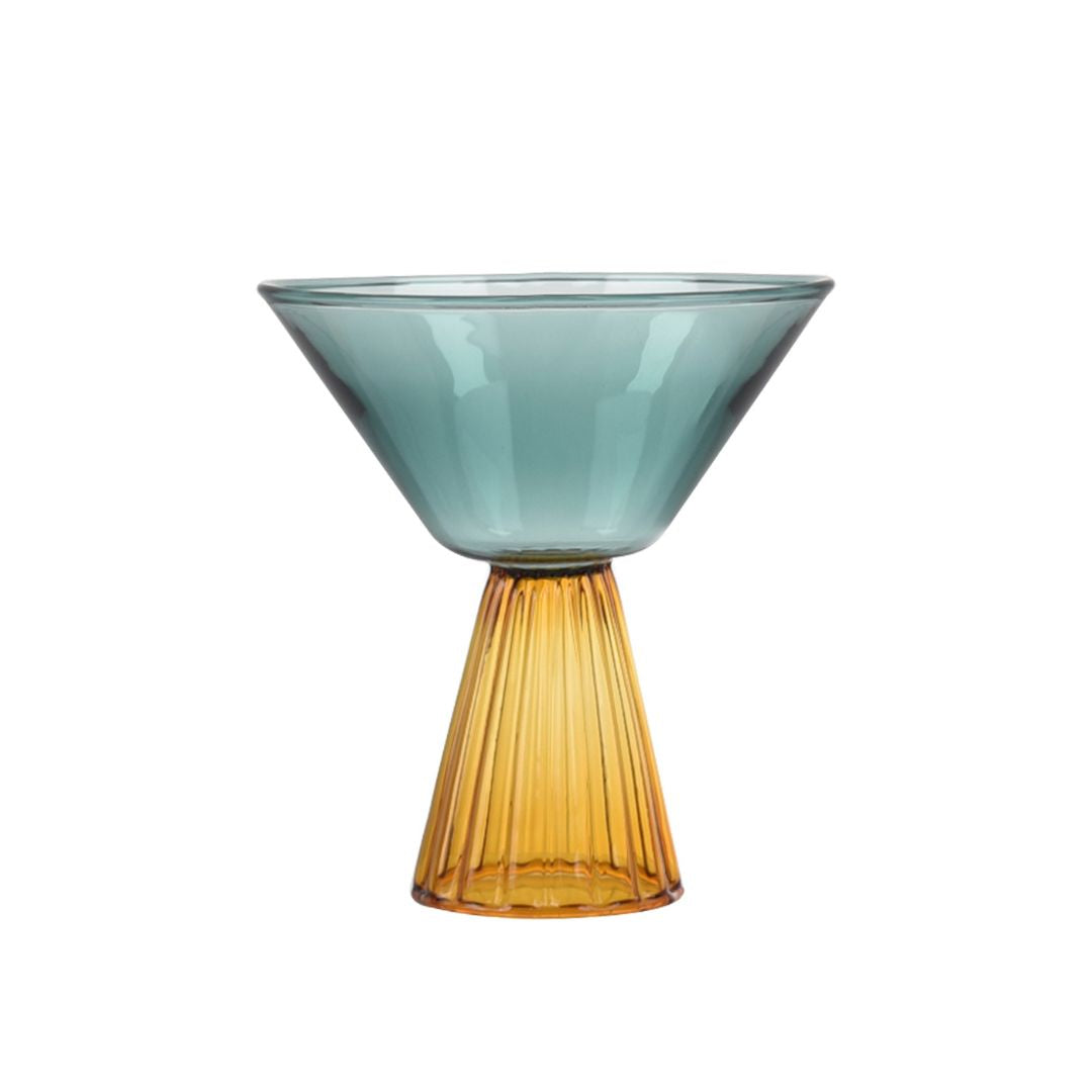 Two Tone Cocktail Glass 150ml 23773D -  Drinkware | كوب كوكتيل بلونين 150 مل - ebarza Furniture UAE | Shop Modern Furniture in Abu Dhabi & Dubai - مفروشات ايبازرا في الامارات | تسوق اثاث عصري وديكورات مميزة في دبي وابوظبي