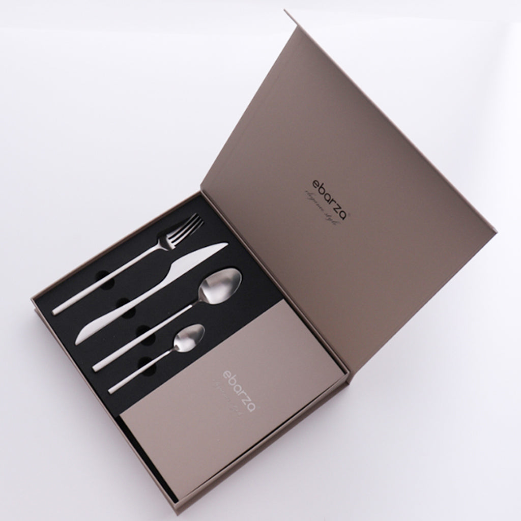 24-piece BEACON Viva Cutlery Set with stainless steel forks, knives, and spoons for daily dining and special occasions.