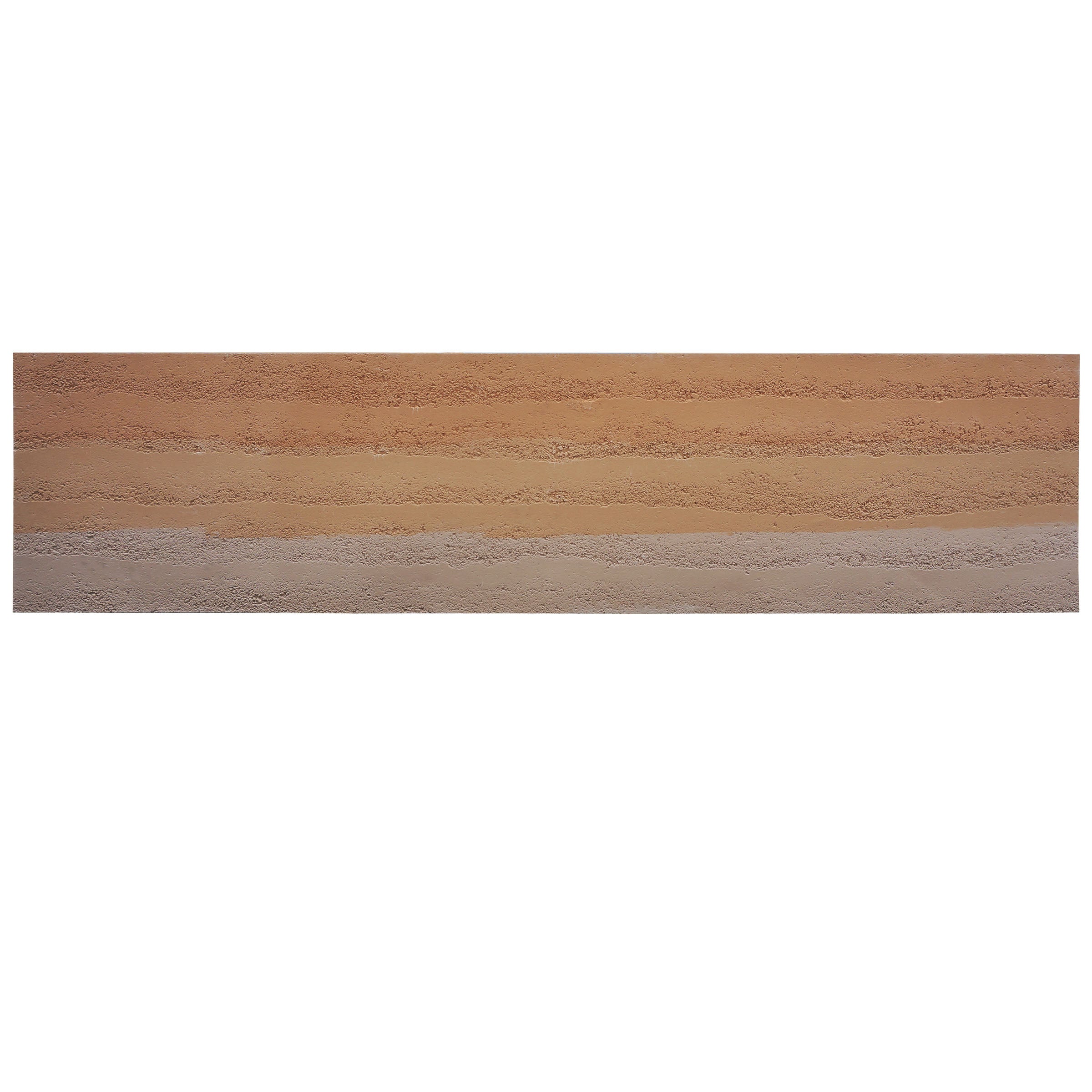BEACON 240x58cm Flex Stone Cladding Danxia Rammed Earth Wall Panel showing textured natural stone finish