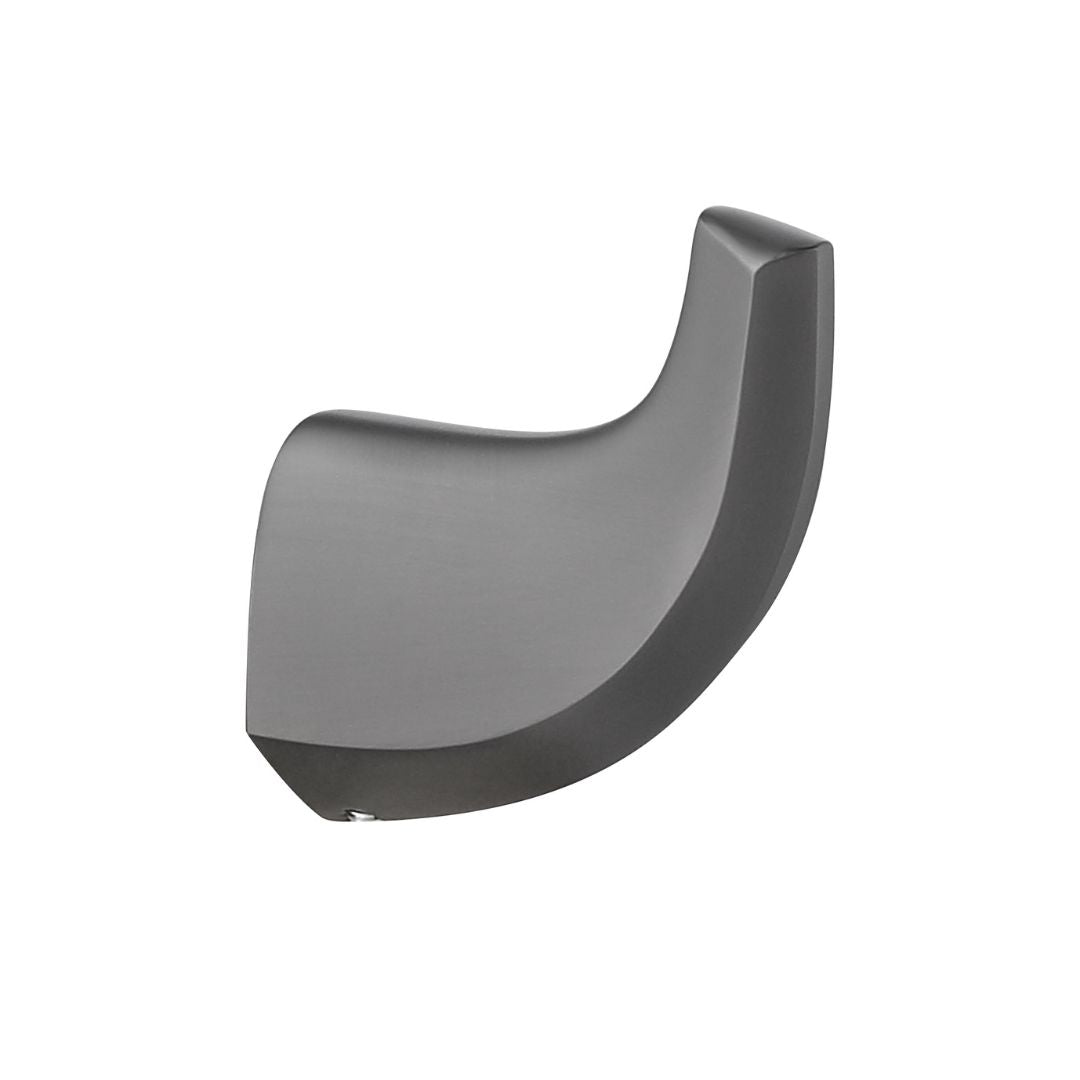 Gun metal towel hanger hook by BEACON, sleek Towel Hangers Hooks model 24401 with a modern design for bathroom or kitchen.